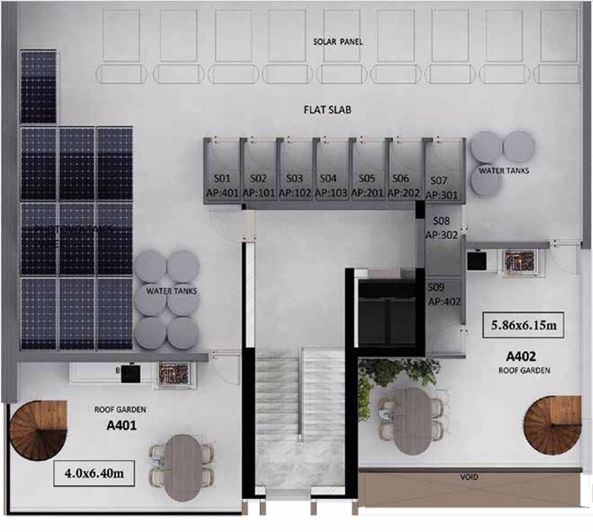 Image No.21-Appartement de 2 chambres à vendre à Larnaca