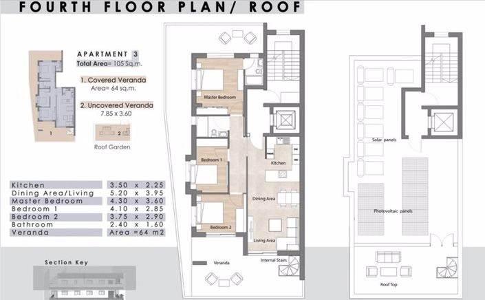 Image No.22-Appartement de 3 chambres à vendre à Larnaca