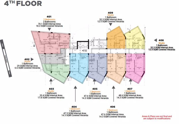 Image No.9-Appartement de 1 chambre à vendre à Larnaca
