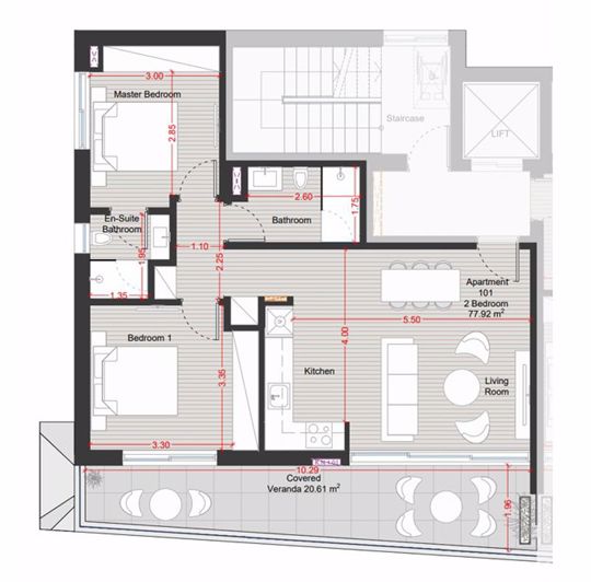 Image No.17-Appartement de 2 chambres à vendre à Larnaca