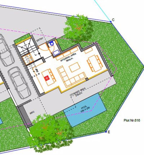 Image No.8-Villa de 3 chambres à vendre à Tsada