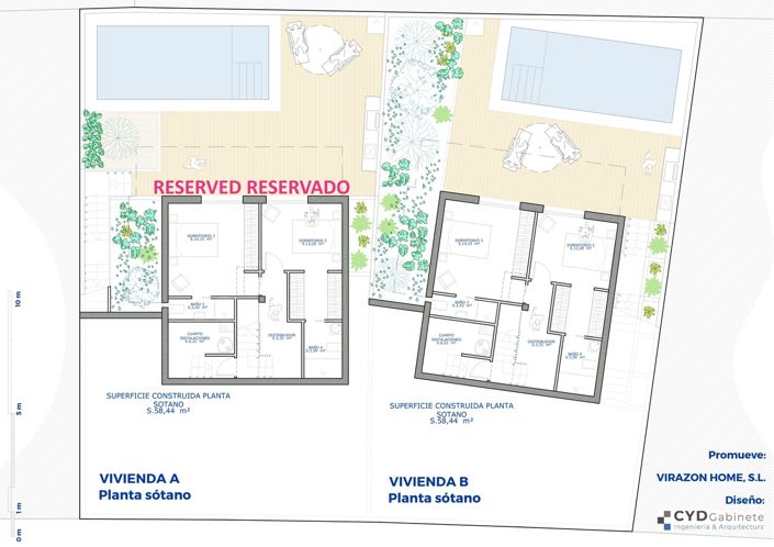 Image No.4-Villa de 2 chambres à vendre à Mazarron Country Club