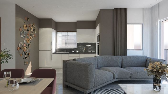 Image No.2-Appartement de 3 chambres à vendre à Kato Paphos