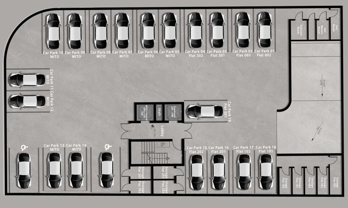 Image No.7-Appartement de 3 chambres à vendre à Paphos