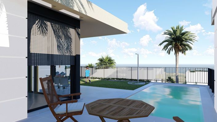 Image No.2-Villa de 3 chambres à vendre à Polop