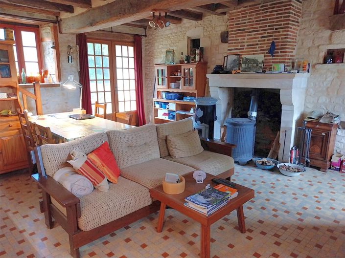 Image No.4-Maison de 1 chambre à vendre à Mézières-en-Brenne