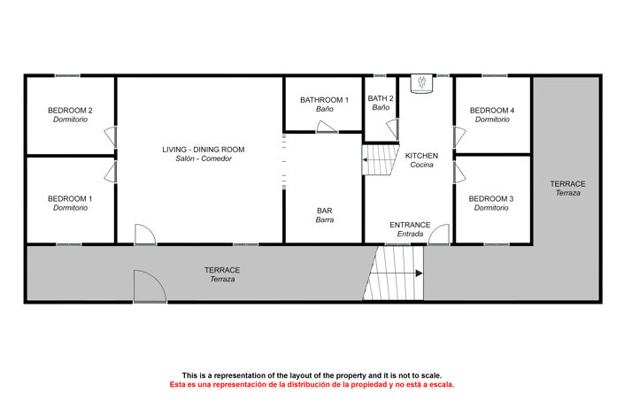 Image No.22-Maison de campagne de 4 chambres à vendre à Pizarra