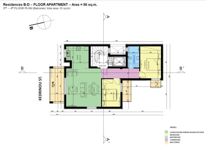 Image No.4-Appartement de 2 chambres à vendre à Attique