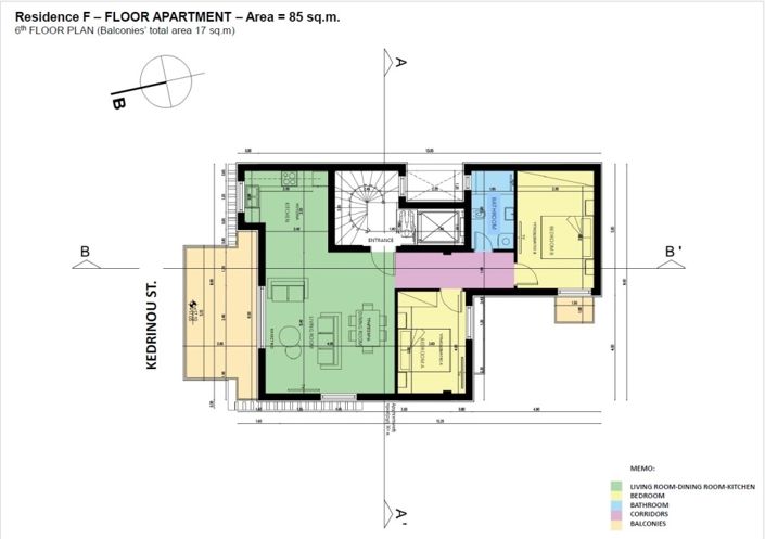 Image No.6-Appartement de 2 chambres à vendre à Attique