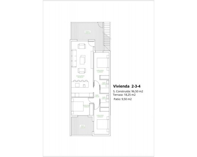 Image No.9-3 Bed Apartment for sale