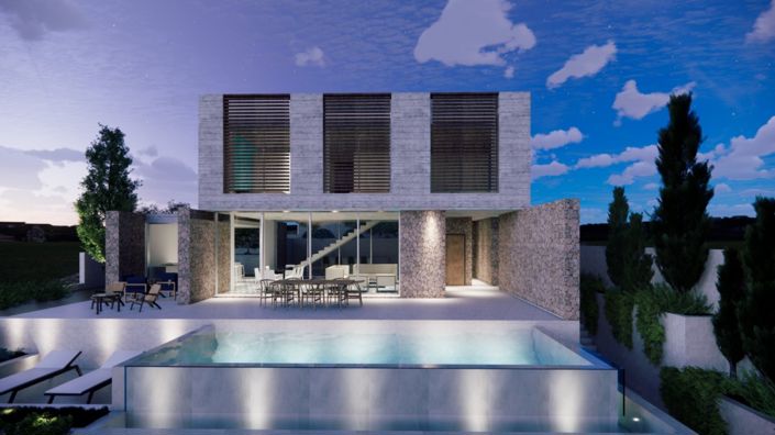 Image No.2-Villa de 4 chambres à vendre à Chlorakas