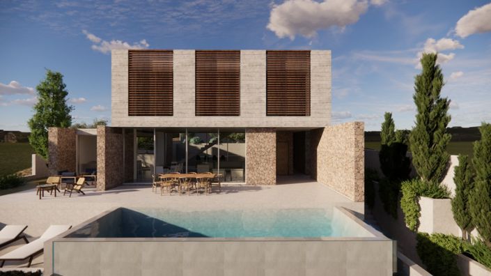 Image No.3-Villa de 4 chambres à vendre à Chlorakas