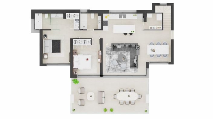 Image No.13-2 Bed Apartment for sale