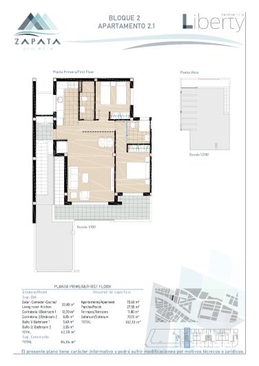 Image No.6-2 Bed Apartment for sale