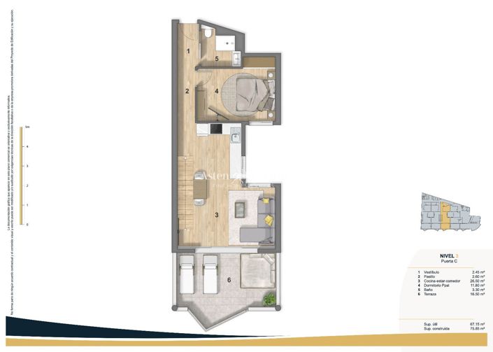 Image No.23-Penthouse de 2 chambres à vendre à Puerto de Santiago