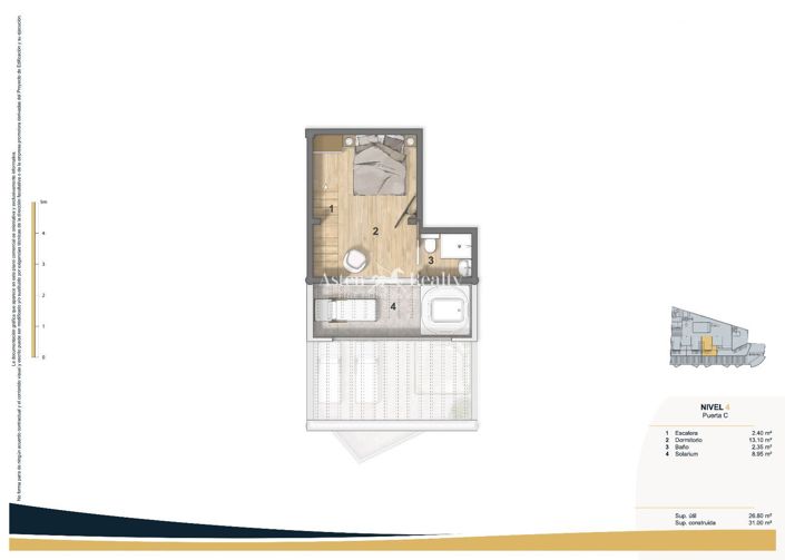 Image No.24-Penthouse de 2 chambres à vendre à Puerto de Santiago