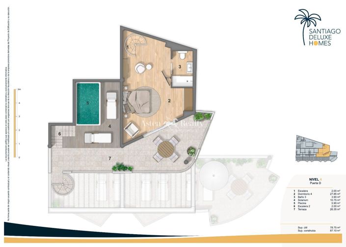 Image No.36-Penthouse de 2 chambres à vendre à Puerto de Santiago