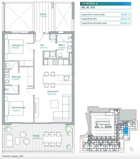 Image No.14-2 Bed Apartment for sale