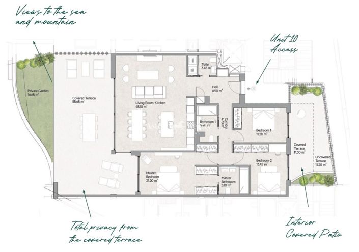 Image No.20-3 Bed Apartment for sale