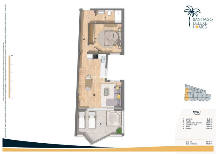 Image No.20-3 Bed Apartment for sale