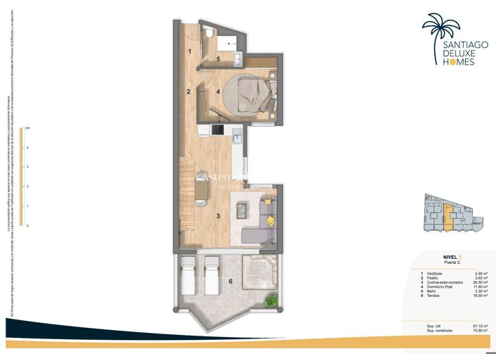 Image No.24-3 Bed Apartment for sale