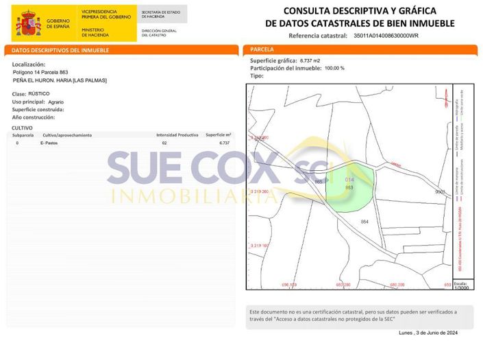 Image No.3-Terre à vendre à Haria