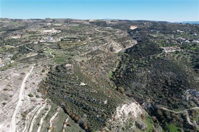 Agricultural zoned field, Mesa Chorio, Paphos