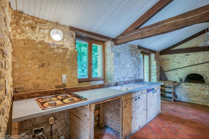 Image No.7-Maison de campagne de 4 chambres à vendre à Molières