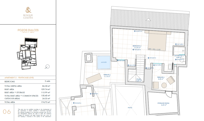 Image No.4-3 Bed Penthouse for sale