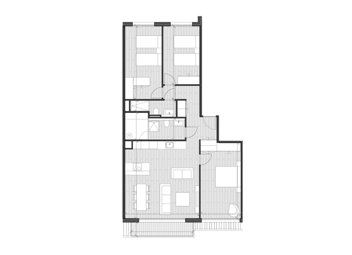Image No.2-Appartement de 3 chambres à vendre à Fuengirola