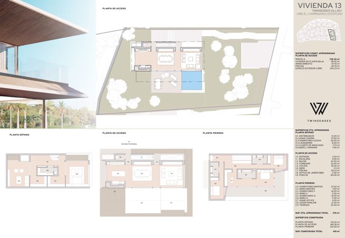 Image No.2-3 Bed Villa for sale