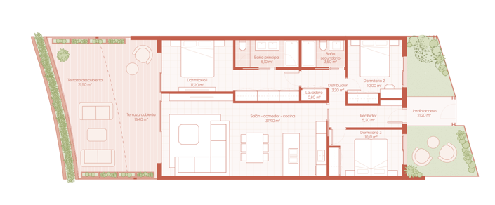 Image No.12-3 Bed Apartment for sale