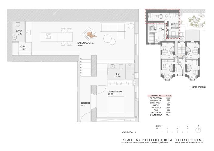 Image No.2-Appartement de 1 chambre à vendre à Málaga City