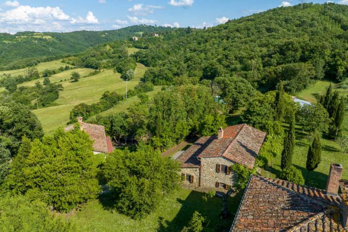 Image No.3-Ferme de 9 chambres à vendre à Anghiari