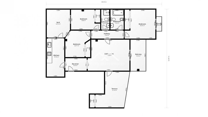 Image No.41-3 Bed Apartment for sale