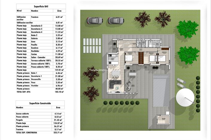 Image No.7-Villa de 4 chambres à vendre à Aspe