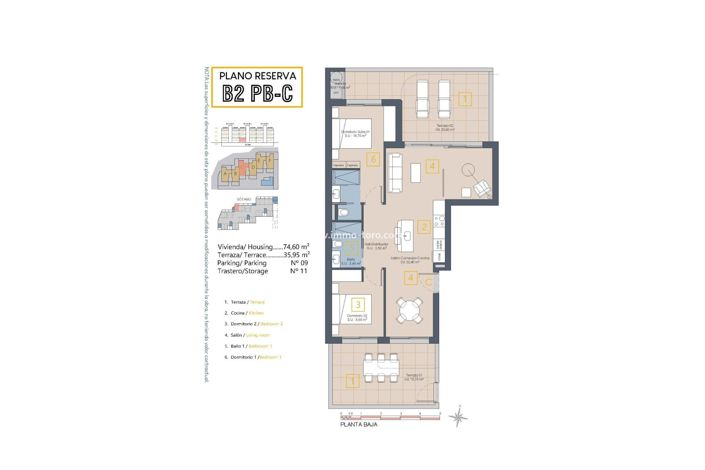 Image No.9-Propriété de 3 chambres à vendre à Los Alcázares