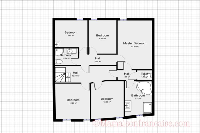 Image No.24-Maison de 5 chambres à vendre à Aunac