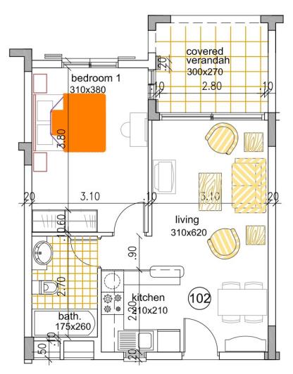 Image No.3-1 Bed Apartment for sale