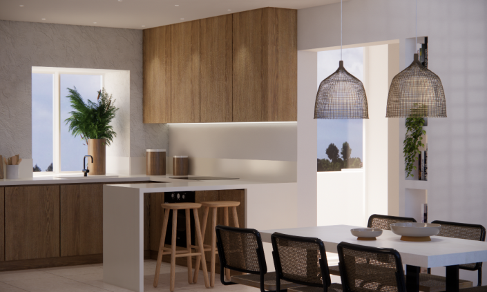 Image No.3-Maison / Villa de 3 chambres à vendre à Kalyves