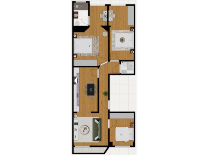 Image No.17-3 Bed Apartment for sale