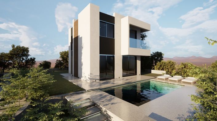 Image No.5-Villa de 4 chambres à vendre à Peyia