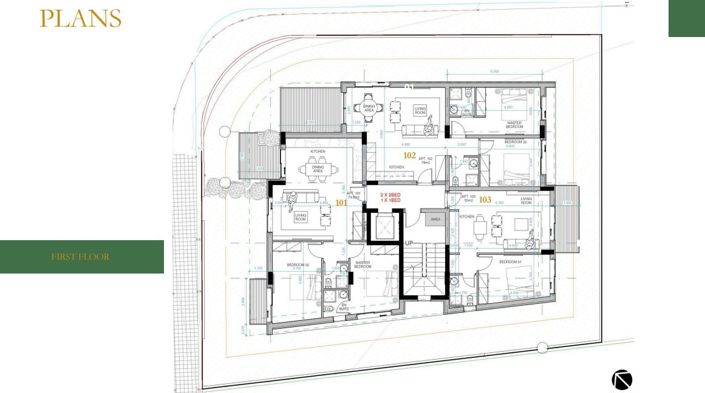 Image No.3-Appartement de 1 chambre à vendre à Paphos