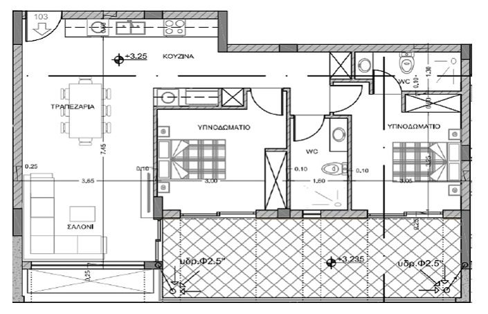 Image No.13-Appartement de 2 chambres à vendre à Chlorakas