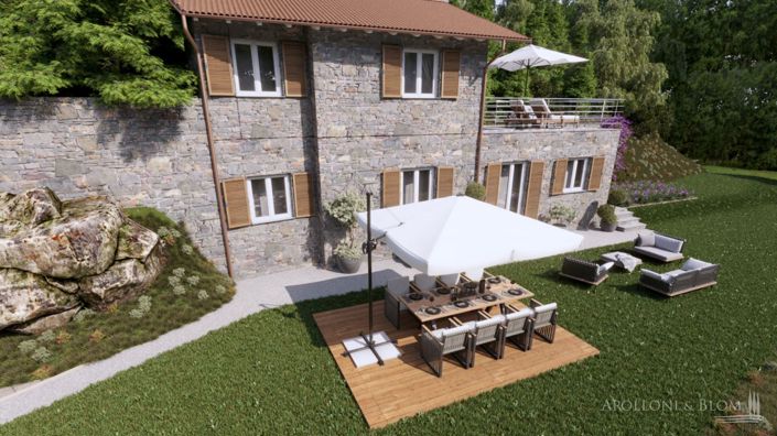 Image No.3-Maison de campagne de 2 chambres à vendre à Zoagli