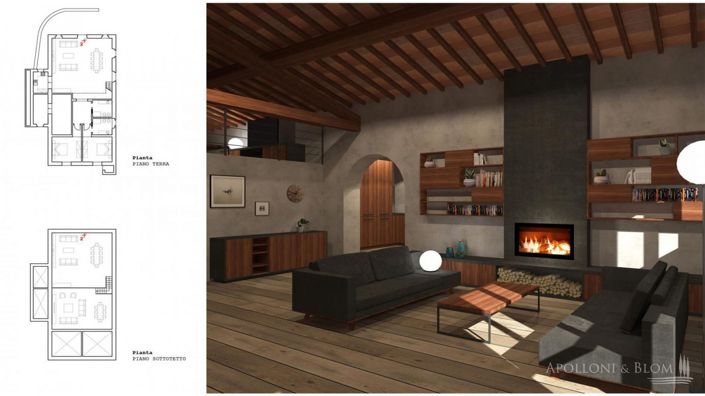 Image No.3-Appartement de 2 chambres à vendre à Castellina in Chianti