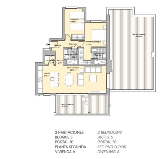 Image No.12-2 Bed Apartment for sale