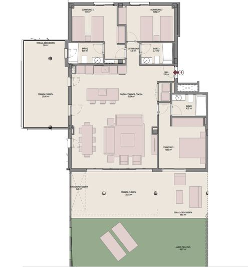 Image No.15-3 Bed Apartment for sale