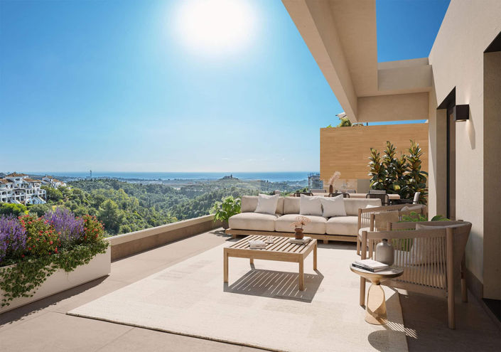 Image No.2-Penthouse de 3 chambres à vendre à Marbella