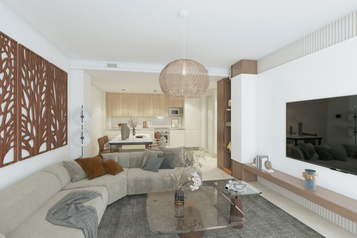 Image No.3-Appartement de 2 chambres à vendre à Marbella